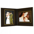 Book Style Superior Double Photo/Certificate Frame (5"x7")